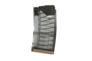 Lancer Systems L5 AWM 20-Round AR-15 Magazine with steel feed lips and translucent smoke body for 300 BLK